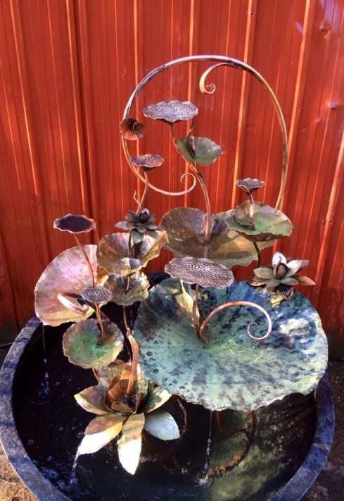 Annie Storey Water fountains and garden art
