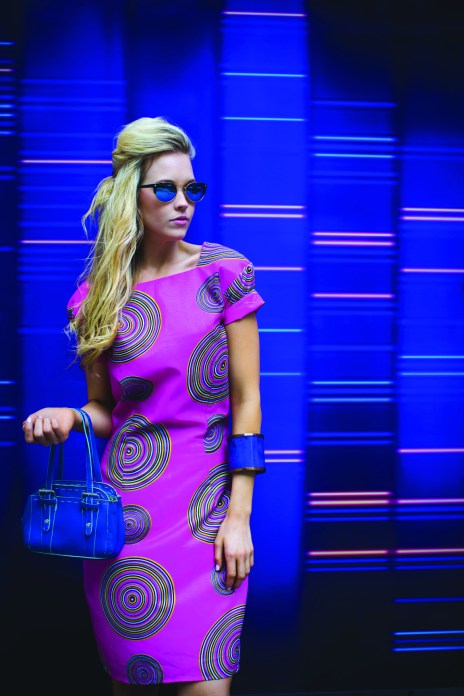 Popping colour by Miranda Sakhino. Model: Lydia Honan, Hair and makeup: www.sakhino.com, Photographer: Andrew Kiyingi