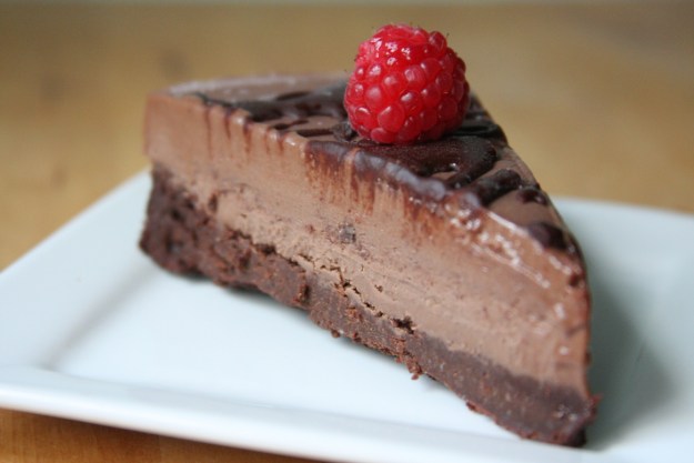 GF Choc brownie ice-cream cake