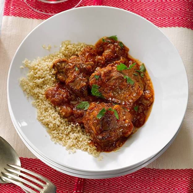Lamb and rhubarb casserole