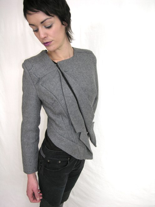 Stunning upcycled jacket from Melanie Child