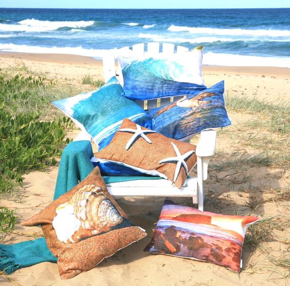 Seascape cushions
