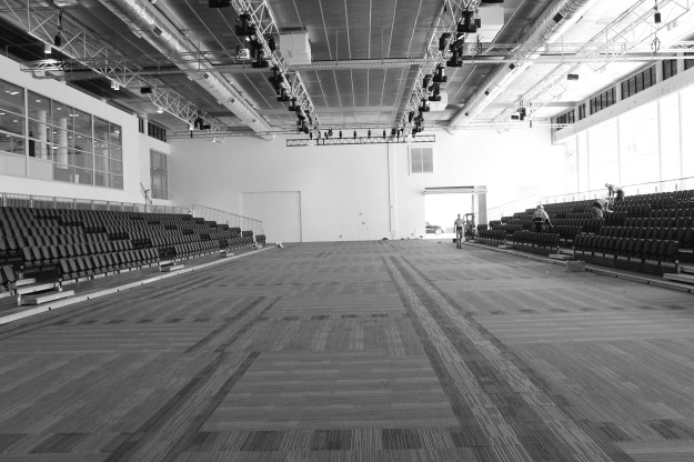 At 45 metres long, the catwalk is the biggest Canberra has ever seen