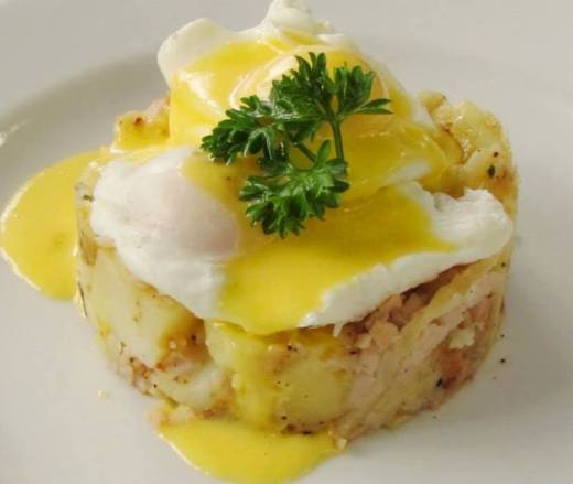 Cafe Salsa's iconic Smoked Marlin Hash