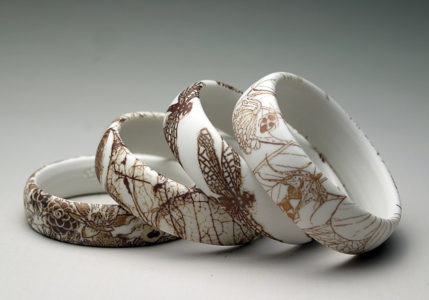 Ceramic jewellery by Mollie Bosworth