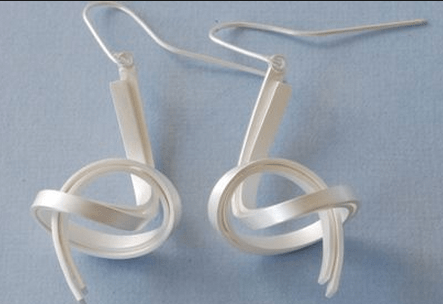 and gorgeous ear-rings by Mitsue Slattery