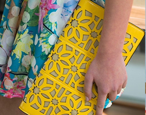 Colourful clutches from Sash & Belle