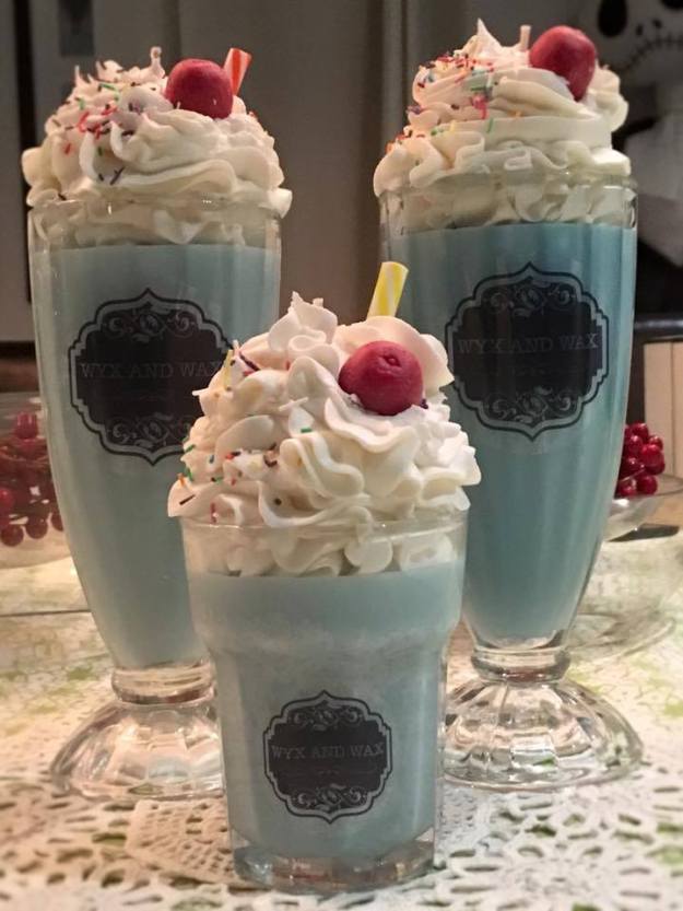 Candles from Wyx and Wax