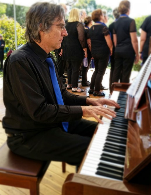 Accommpanist and composer Mike Dooley