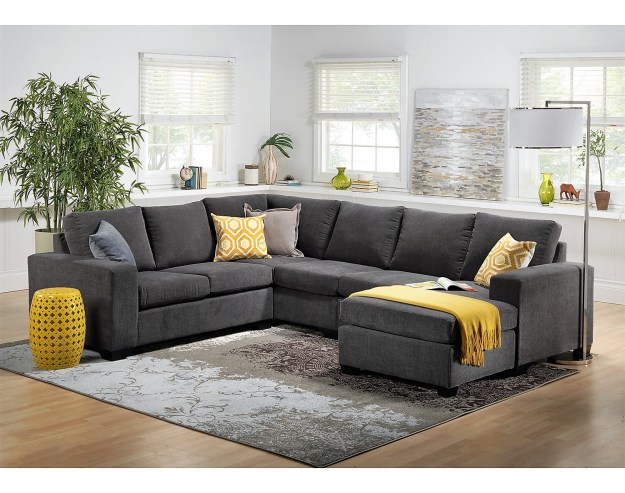 Pops of colour with soft furnishings